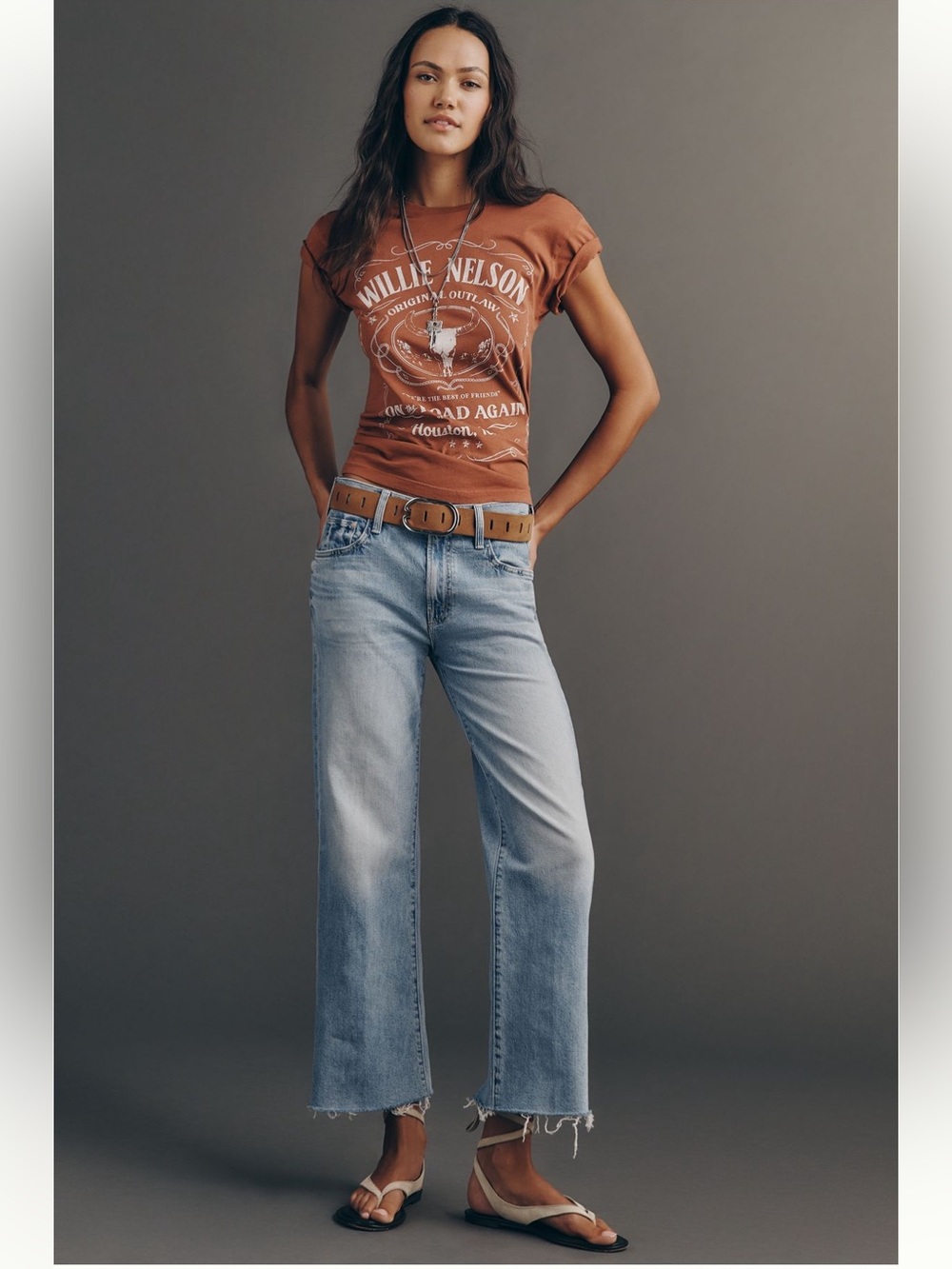 MOTHER The Rambler Zip Ankle Mid Rise Straight Leg Jeans